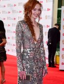 Eleanor Tomlinson at 2017 British Academy Television Awards in London