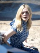 Elle Fanning Out and About in Cannes