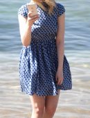 Elle Fanning Out and About in Cannes
