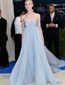 Elle Fanning – 2017 MET Costume Institute Gala in NYC