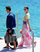 Emily Ratajkowski Arriving at Hotel du Cap Eden Roc, Cannes