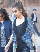 Hailee Steinfeld Leaving her Hotel in New York City