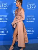 Jennifer Lopez Upskirt at NBCUniversal Upfront in New York City