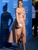 Jennifer Lopez Upskirt at NBCUniversal Upfront in New York City
