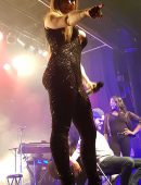 Joanna Jojo Levesque Performing Onstage at Mad Love Tour