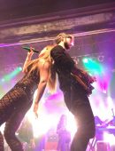 Joanna Jojo Levesque Performing Onstage at Mad Love Tour