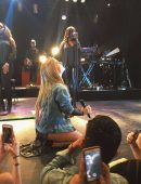 Joanna Jojo Levesque Performing Onstage at Mad Love Tour