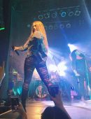 Joanna Jojo Levesque Performing Onstage at Mad Love Tour