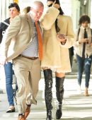 Kendall Jenner on Set of a Photoshoot in New York City