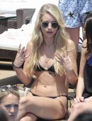 Lottie Moss in Bikini in Marbella