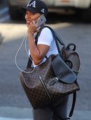 Meagan Good Booty in Yoga Pants, out in West Hollywood