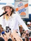 Miley Cyrus Performing Onstage on NBC's "Today" in NYC