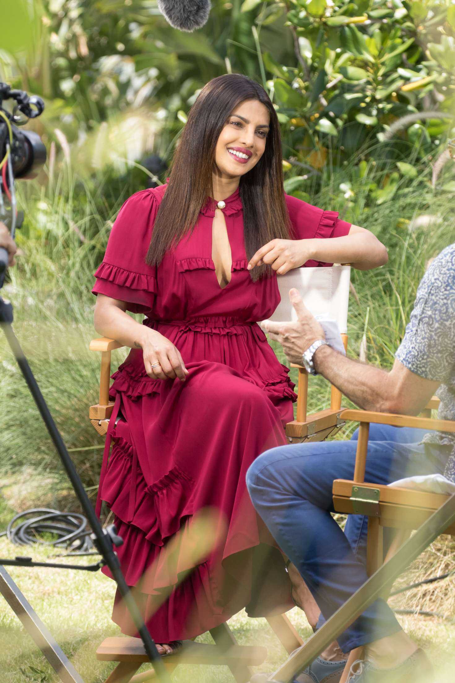 Priyanka Chopra Promoting ‘Baywatch’ Movie at Miami Beach