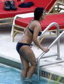 Priyanka Chopra in Bikini at her Hotel Pool in Miami