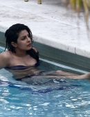 Priyanka Chopra in Bikini at her Hotel Pool in Miami