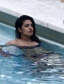 Priyanka Chopra in Bikini at her Hotel Pool in Miami