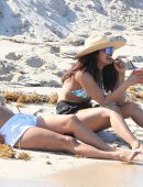 Priyanka Chopra in Bikini, Swimming in the Ocean at Beach in Miami