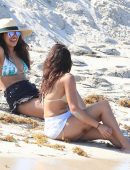 Priyanka Chopra in Bikini, Swimming in the Ocean at Beach in Miami