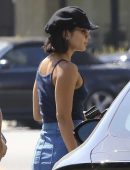 Vanessa Hudgens Left Kawami Sushi in Studio City