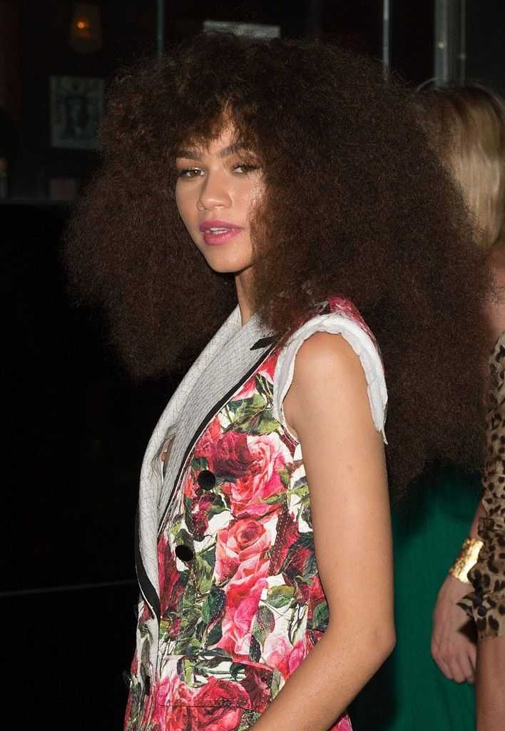 Zendaya Coleman Nipslip at Marc Jacobs Costume Institute Met Gala After Party in New York