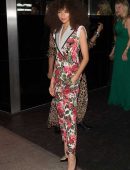 Zendaya Coleman Nipslip at Marc Jacobs Costume Institute Met Gala After Party in New York