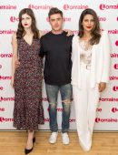 Alexandra Daddario Appearing on the 'Lorraine' TV Show in London
