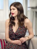 Alexandra Daddario Appearing on the 'Lorraine' TV Show in London