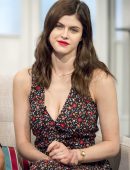 Alexandra Daddario Appearing on the 'Lorraine' TV Show in London