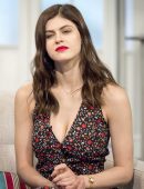 Alexandra Daddario Appearing on the 'Lorraine' TV Show in London