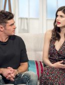 Alexandra Daddario Appearing on the 'Lorraine' TV Show in London