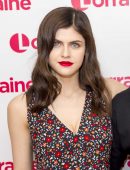 Alexandra Daddario Appearing on the 'Lorraine' TV Show in London