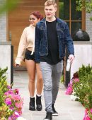 Ariel Winter Leggy in Shorts Out House Hunting in Studio City