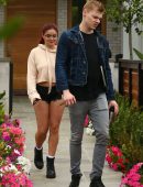 Ariel Winter Leggy in Shorts Out House Hunting in Studio City