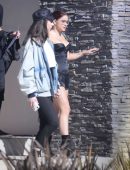 Ariel Winter Leggy Out for Lunch with Levi Meaden in LA