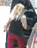 Ashley Benson Leaving a Gym in Los Angeles