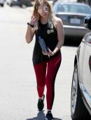 Ashley Benson Leaving a Gym in Los Angeles