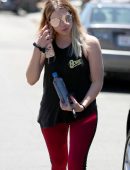 Ashley Benson Leaving a Gym in Los Angeles