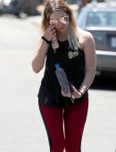 Ashley Benson Leaving a Gym in Los Angeles