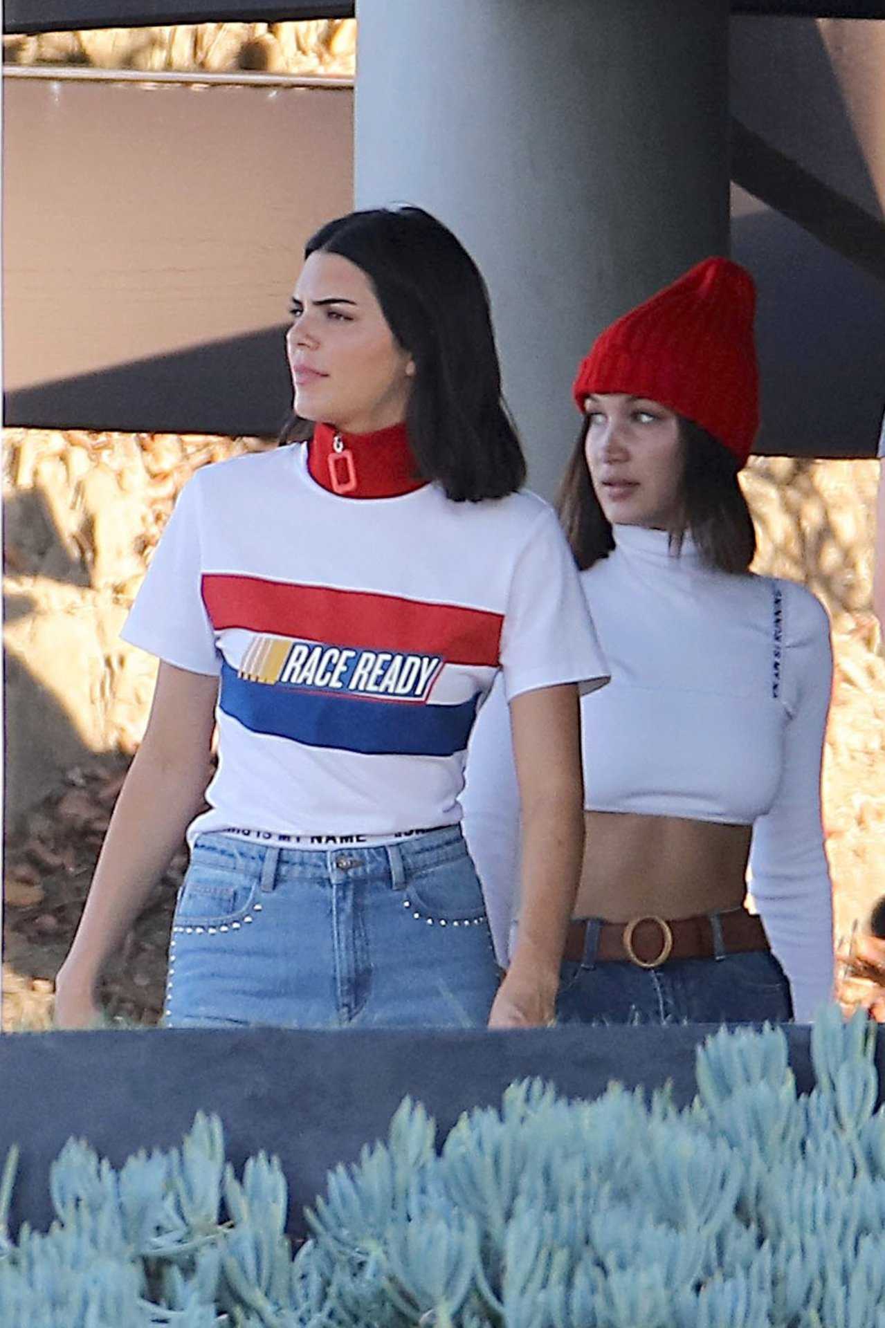 Bella-Hadid-Upskirt-and-Kendall-Jenner-7