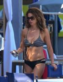 Brooke Burke in Bikini at a Beach in St Tropez
