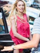 Candice Swanepoel Out and About in NYC