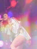 Charli XCX Performing at 2017 Governors Ball Music Festival in NYC