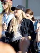 Chloe Grace Moretz at Disneyland in Anaheim