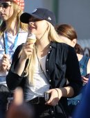 Chloe Grace Moretz at Disneyland in Anaheim