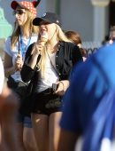 Chloe Grace Moretz at Disneyland in Anaheim