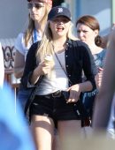 Chloe Grace Moretz at Disneyland in Anaheim