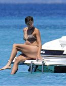 Garbine Muguruza Booty in Bikini on a Boat in Formentera