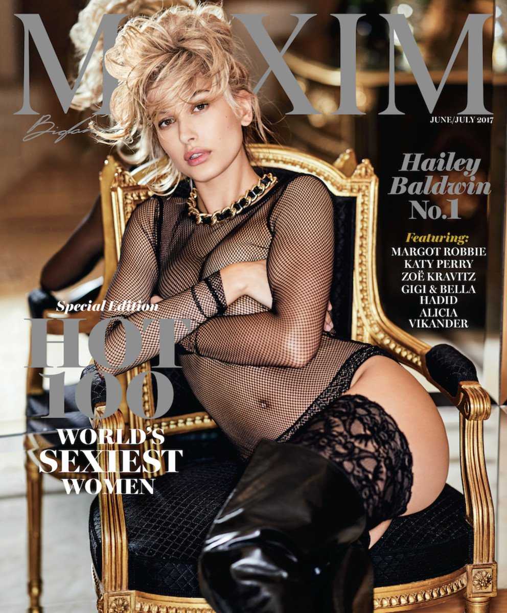Hailey Baldwin in Maxim Hot 100 Photoshoot and Video