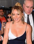 Hilary Duff Leaving NBC Studios and Out and About in NYC