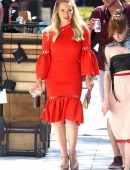 Hilary Duff On the Set of 'Younger' in NYC